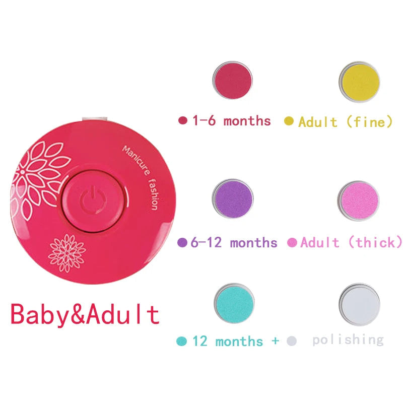 Baby Elektrisk Nagelfil