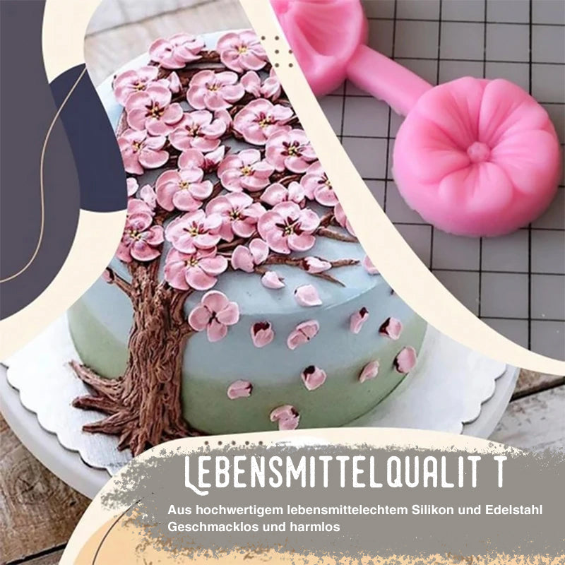 Carvallo - Tårta Blomkronblad-Socker-Konstform