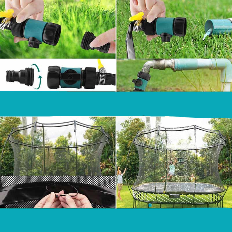 Trampolin Splash Zone – Den ultimata sommarens nöje