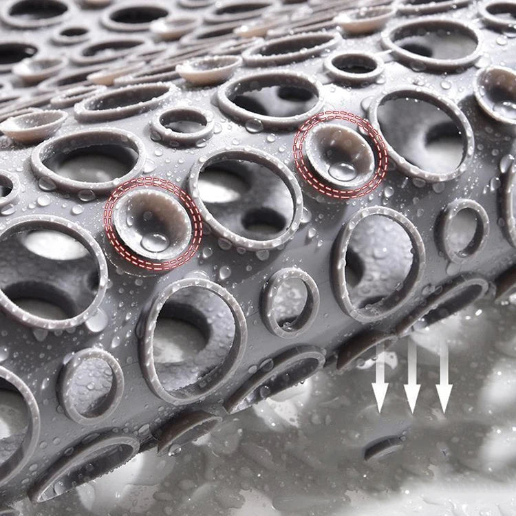 Säker Duschmatta - Halkfri &amp; Antibakteriell