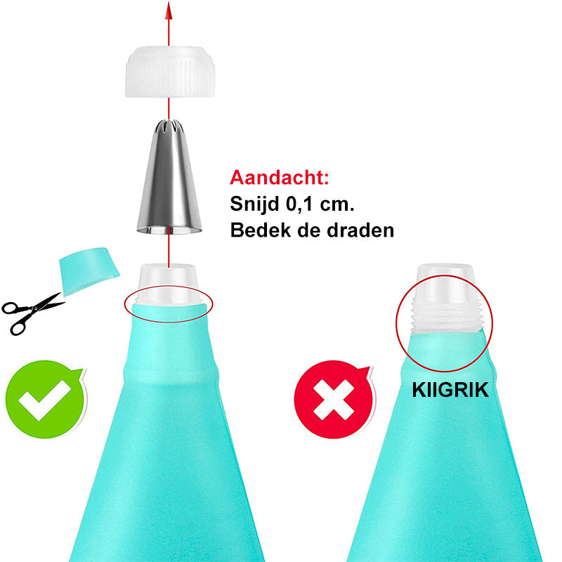 Carvallo - Bakverktyg för rumsdekoration