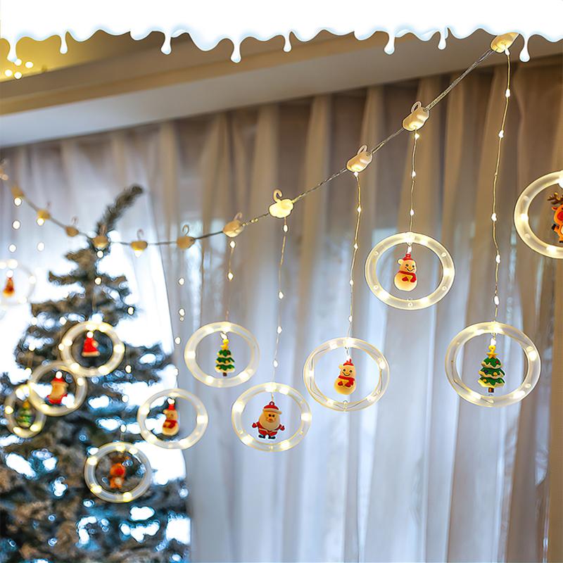 TwinkleJoy Julbelysning – LED-ljusslinga med festliga figurer