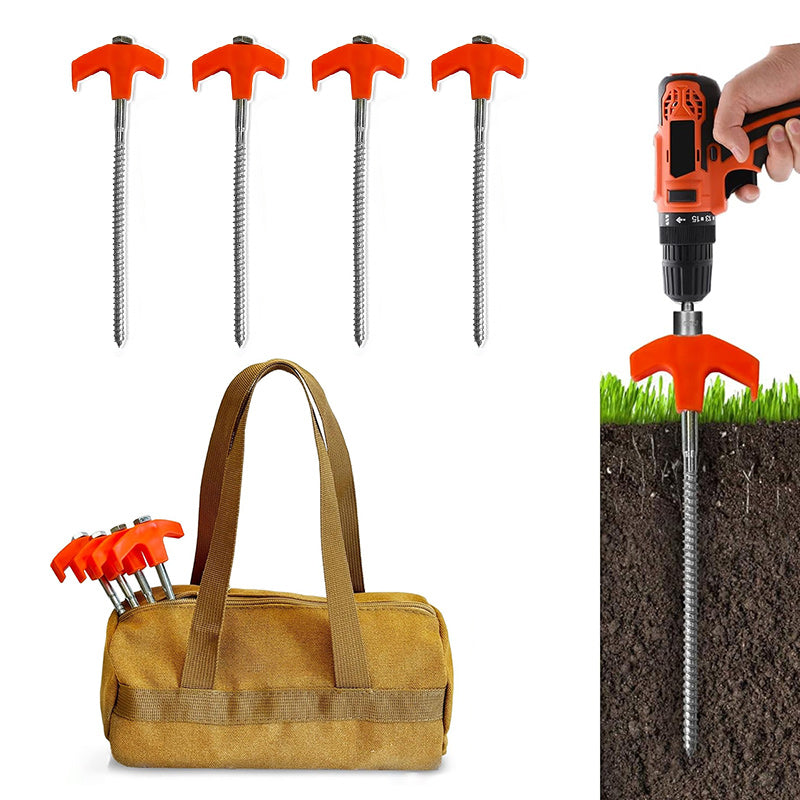 Carvallo - Galvaniserad stål pop up tältpluggar pluggar