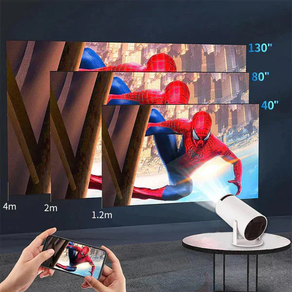 Carvallo - Bärbar filmprojektor