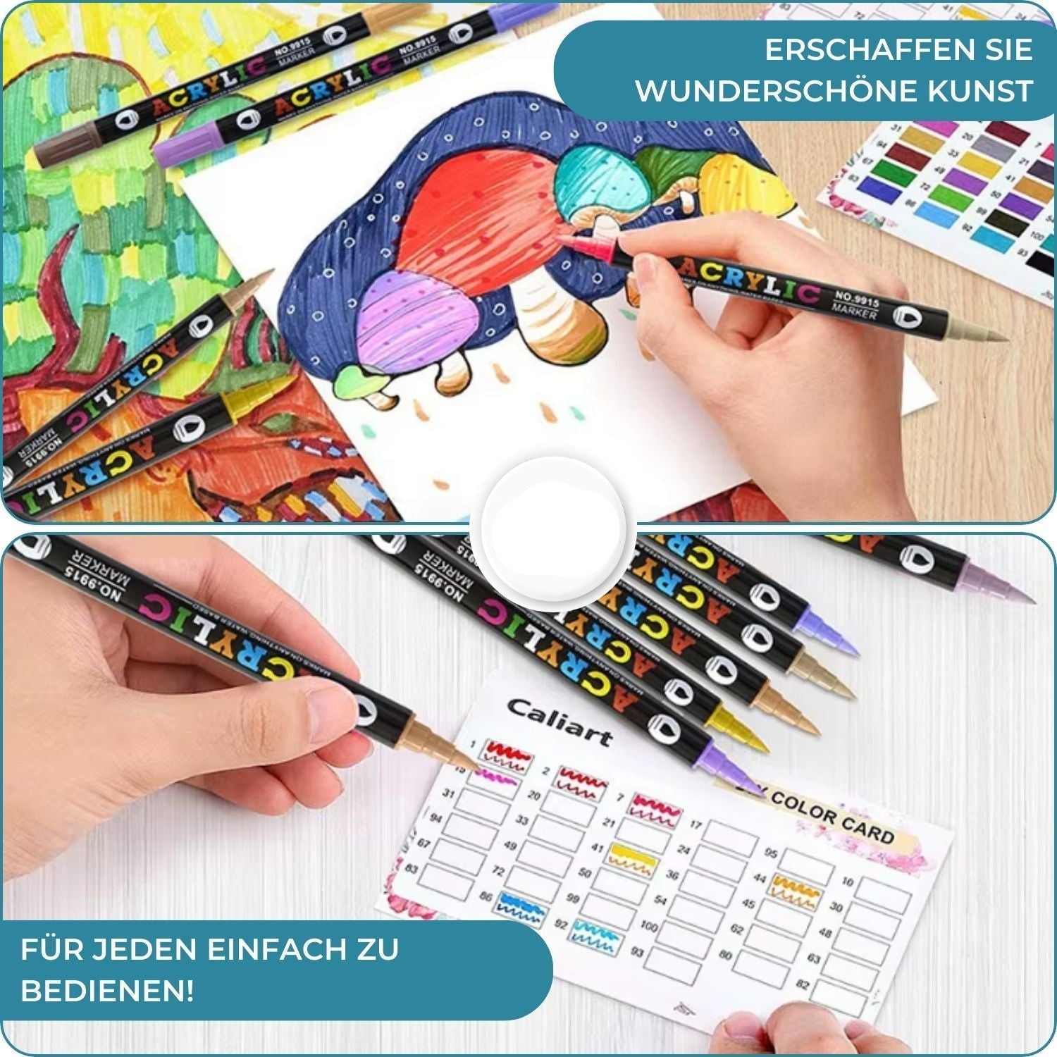 Carvallo - Akrylfärg Markerstift