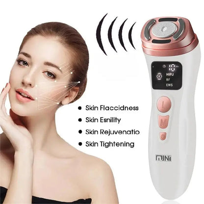 Hem RF Hud Föryngring - Bärbar Mini Ultrasound RF Enhet