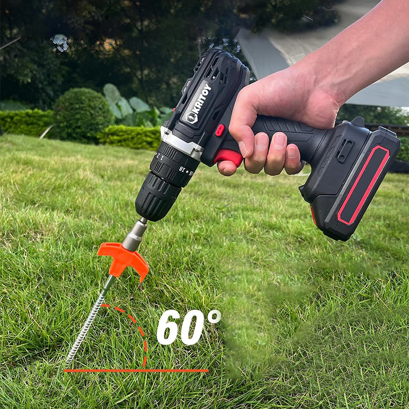 Carvallo - Galvaniserad stål pop up tältpluggar pluggar