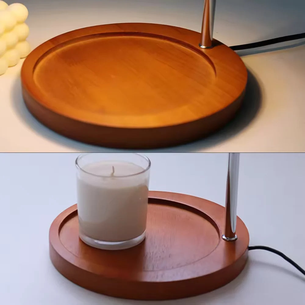 Retro Glasljusvärmare Lampa