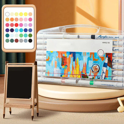 Carvallo - Färggalna äventyr, akrylmärke