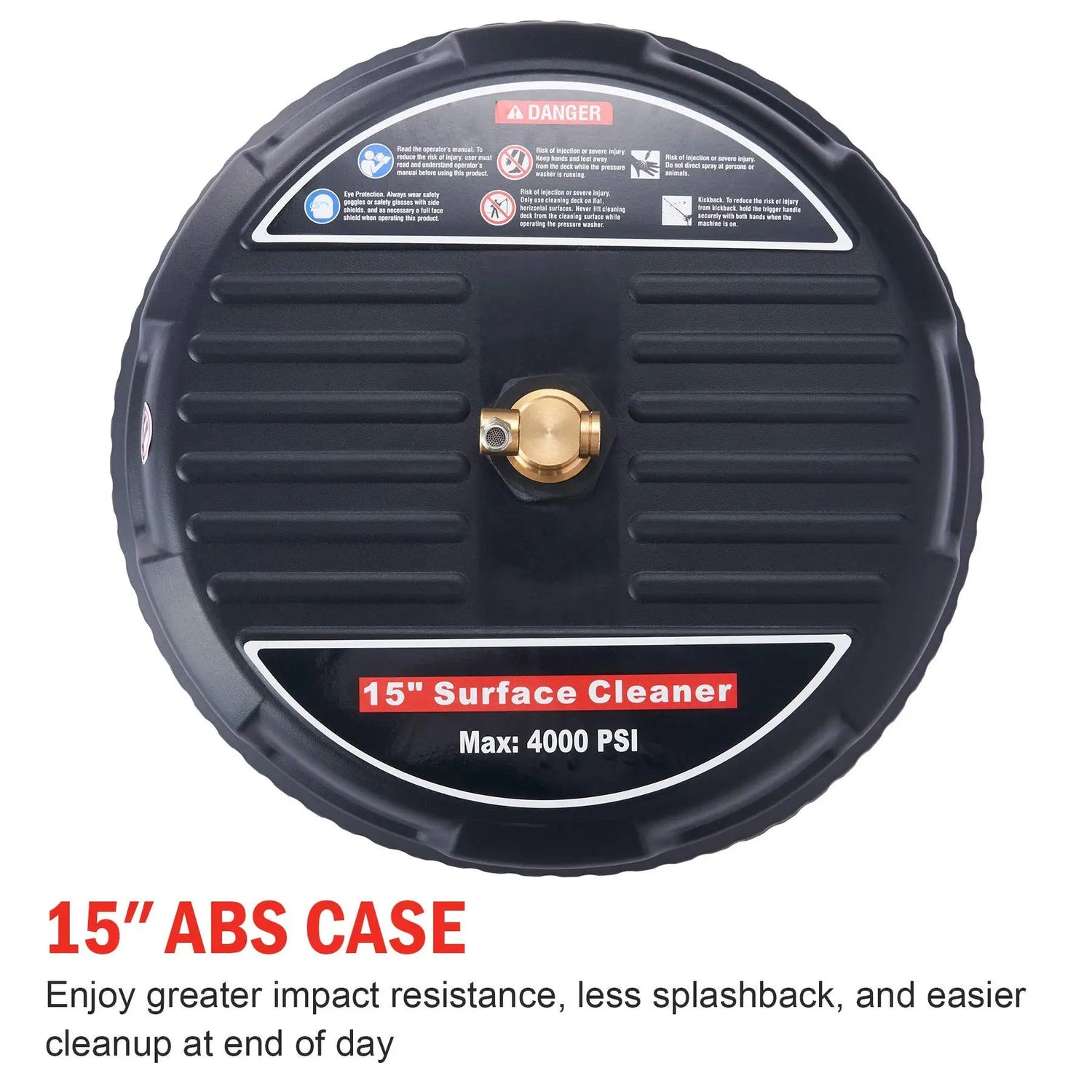 Professionell högtryckstvätt yt-rengörare