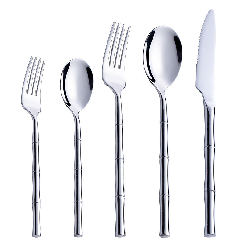 Aldomara Gold &amp; Silver Rostfritt Stål Bestickset