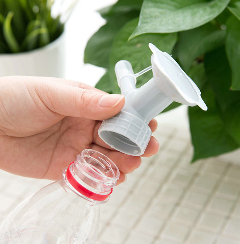 2-i-1 Dubbelhuvud Flask Spraymunstycke – Mini Sprayhuvud för Trädgårdsvattning