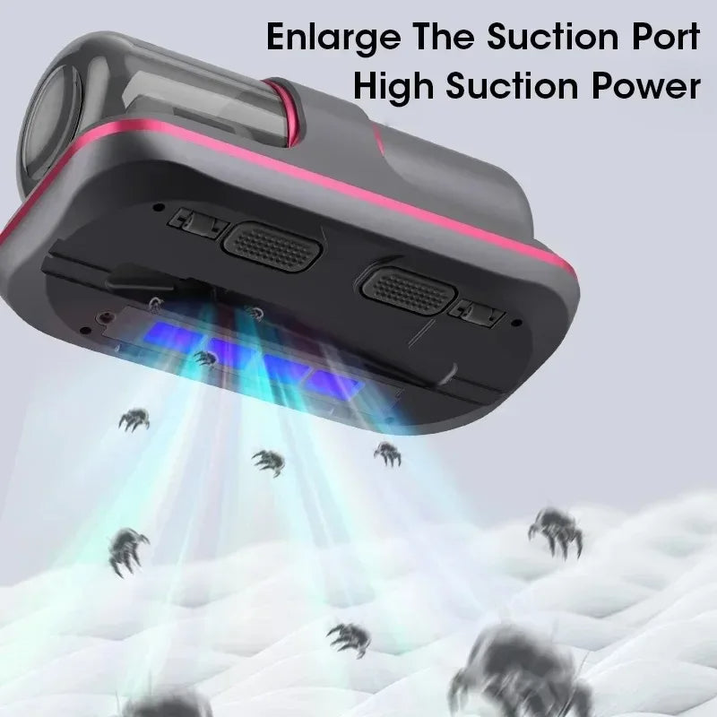 UV Madrassdammsugare - Kraftfull sug för rengöring av säng, kuddar och soffa