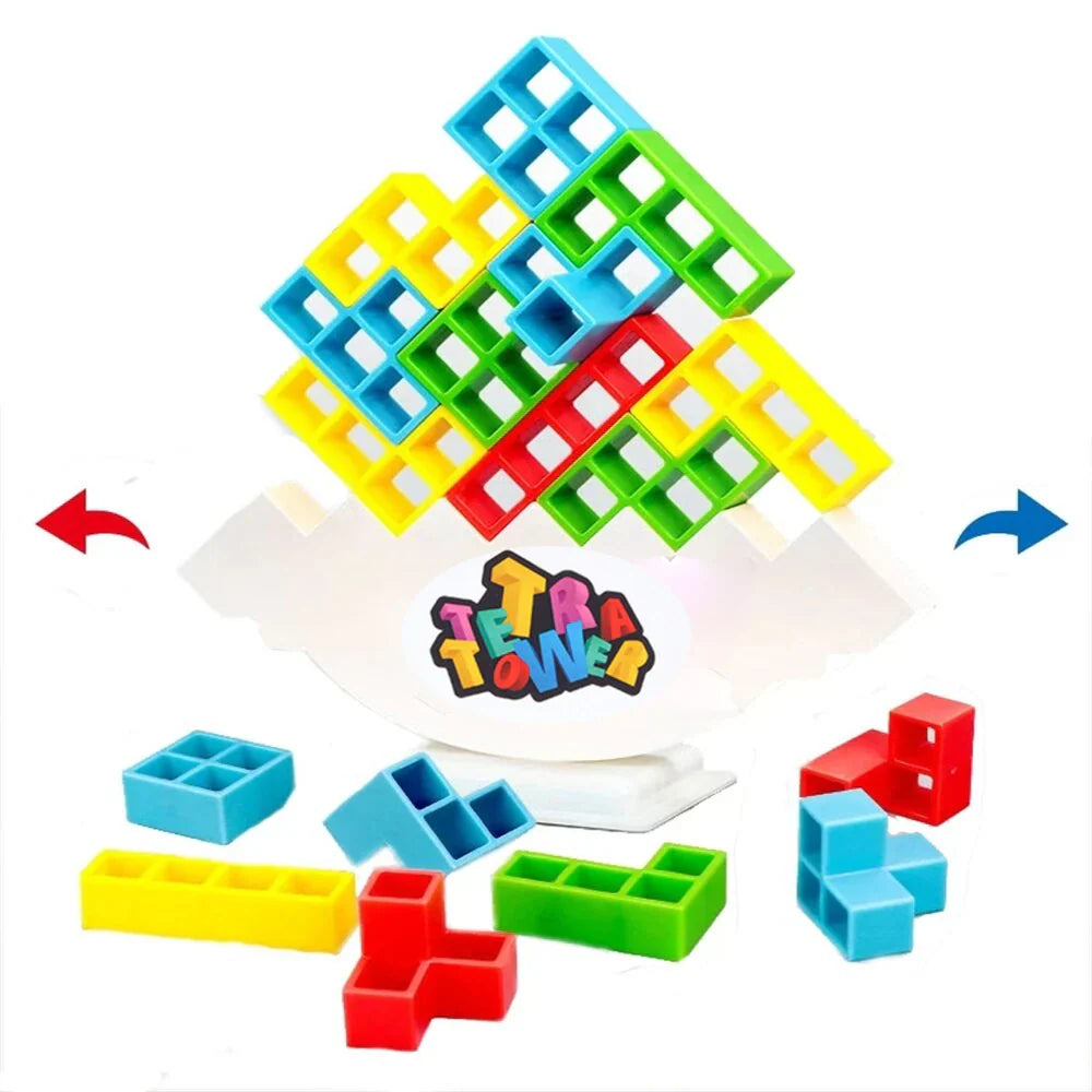 Balance Tower Challenge – Bygg, Stapla och Balansera