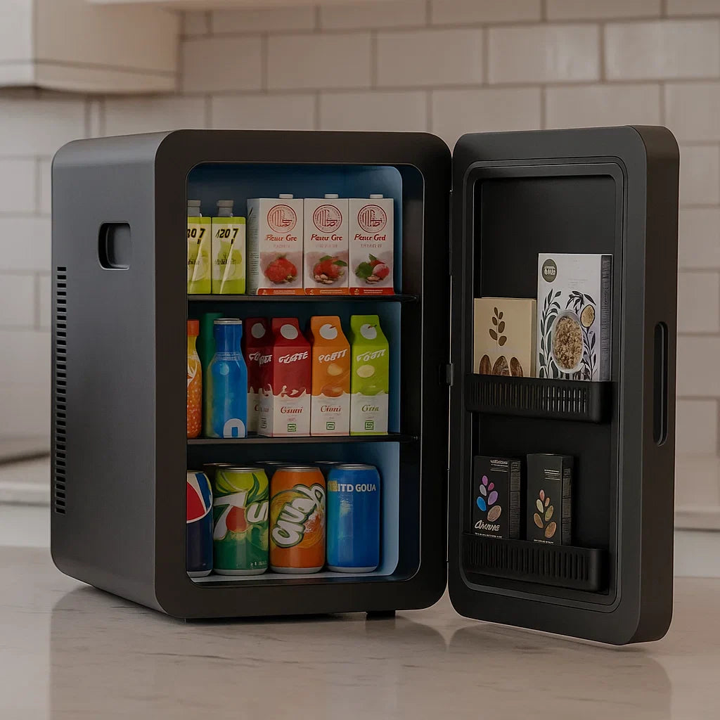 Mini Kylskåp Portabel Kylare och Värmare