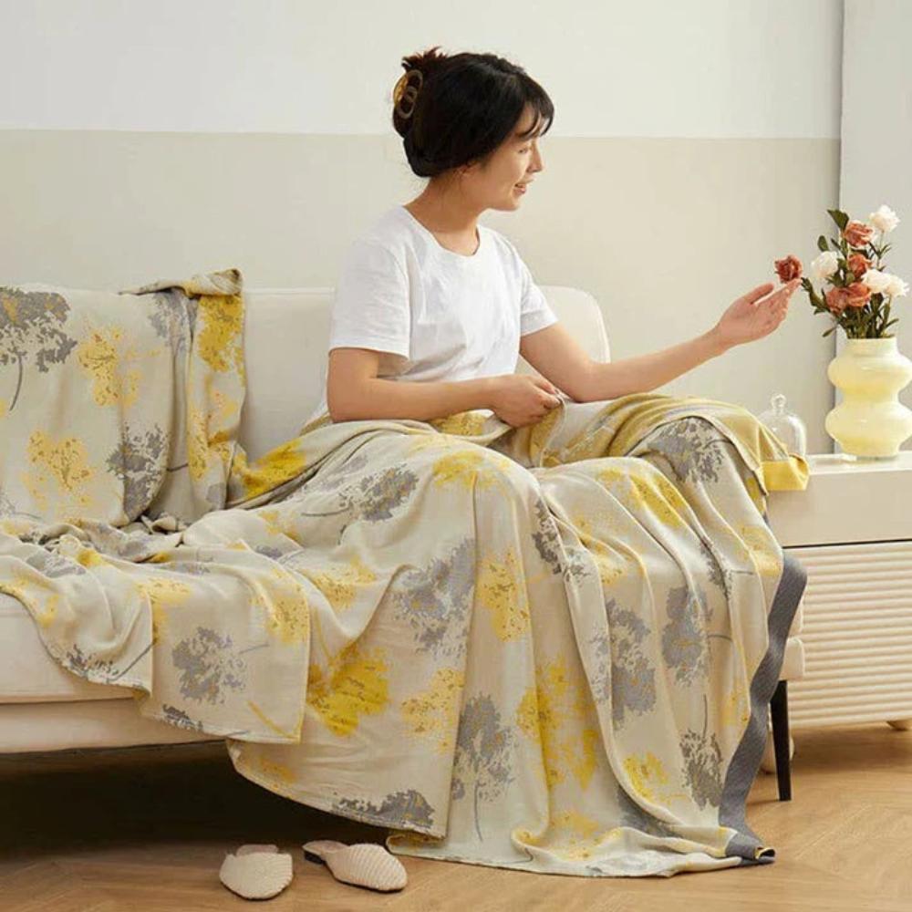 Lönnblad Bambus Lyx Kylfilt