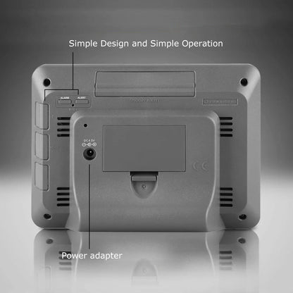 Bästa personliga hemmaväderstation centrum trådlös inomhus utomhus användning