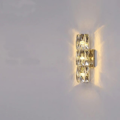 CrystalLuxe - Kunglig Sovrums Vägglampa
