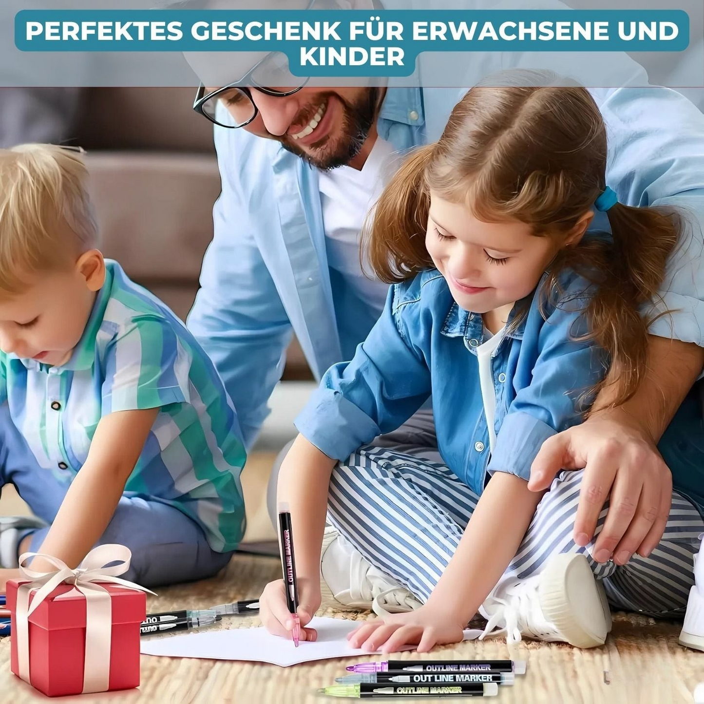 Carvallo - Tvåfärgade pennor