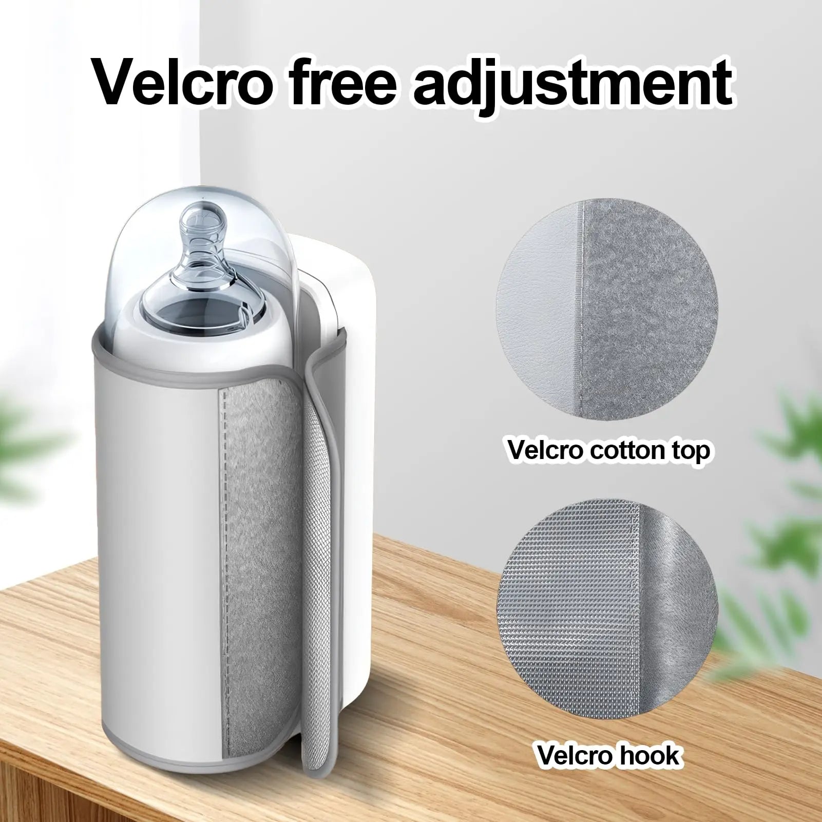 Portabel Flaskvärmare – Kompakt och Bekväm Babymatsflaska Värmare för Användning på Språng