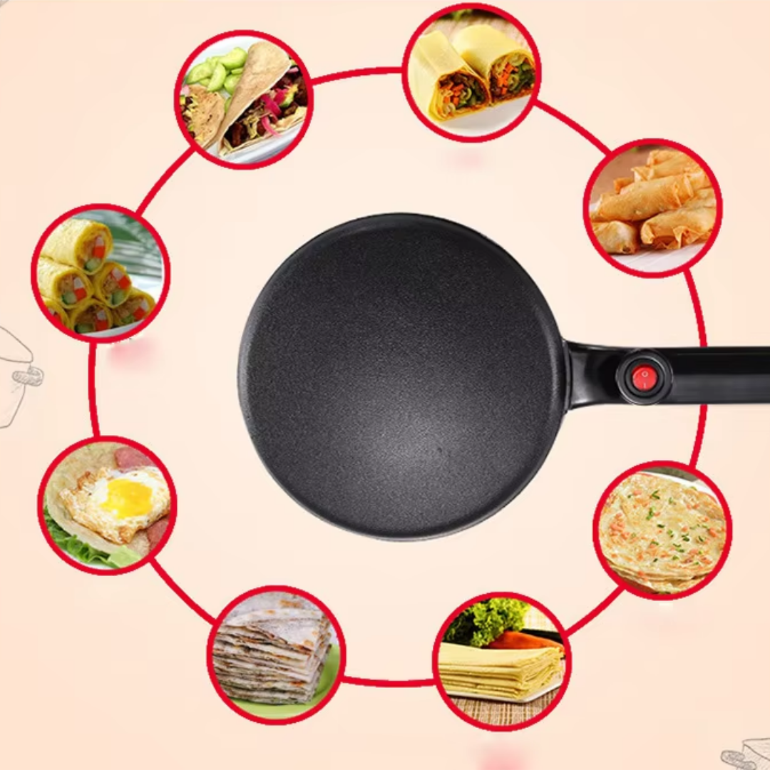 Carvallo - Elektrisk crêpe-tillverkare