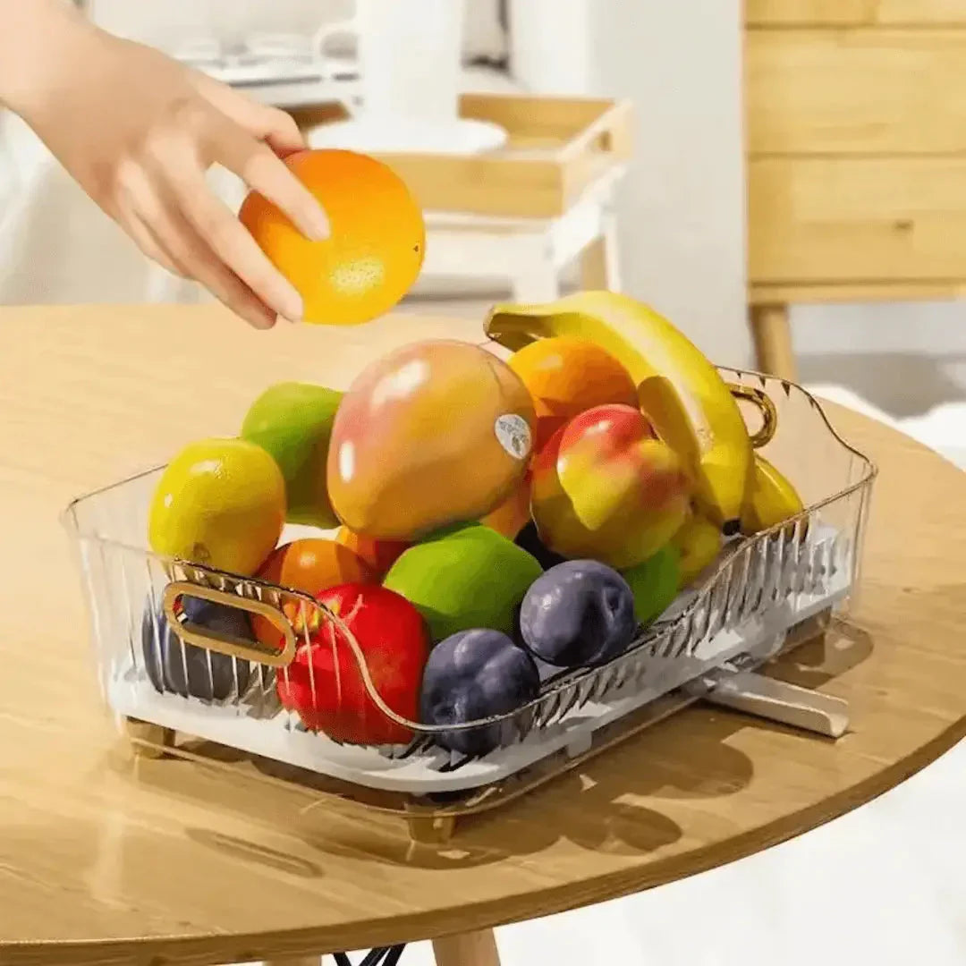 Avtorkställ för diskar med avrinning och modern design