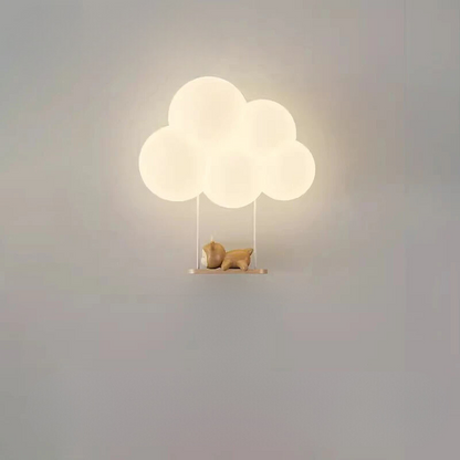 CloudLight - LED Vägglampa Barnrum Belysning