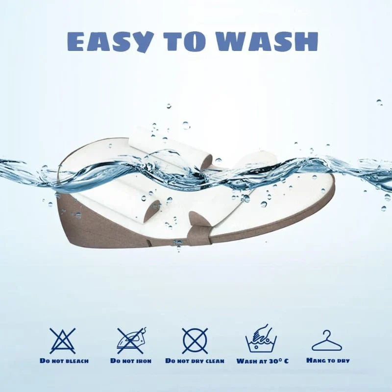 RoyaleGlow Baby Wedge Sido Sova Kudde Säng Reflux Anti Rulla Nyfödd Säng