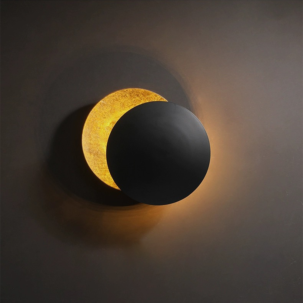 Rotating Round Wall Light | Modern LED Fixture | 7.8–9.8 tum | Creative Iron Design | Brick by Brick