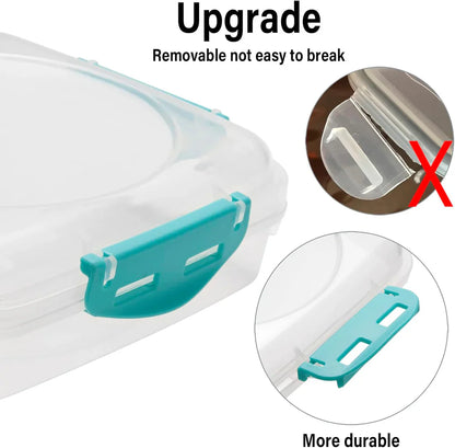 Utspillningssäkra lunchlådor (4-pack)