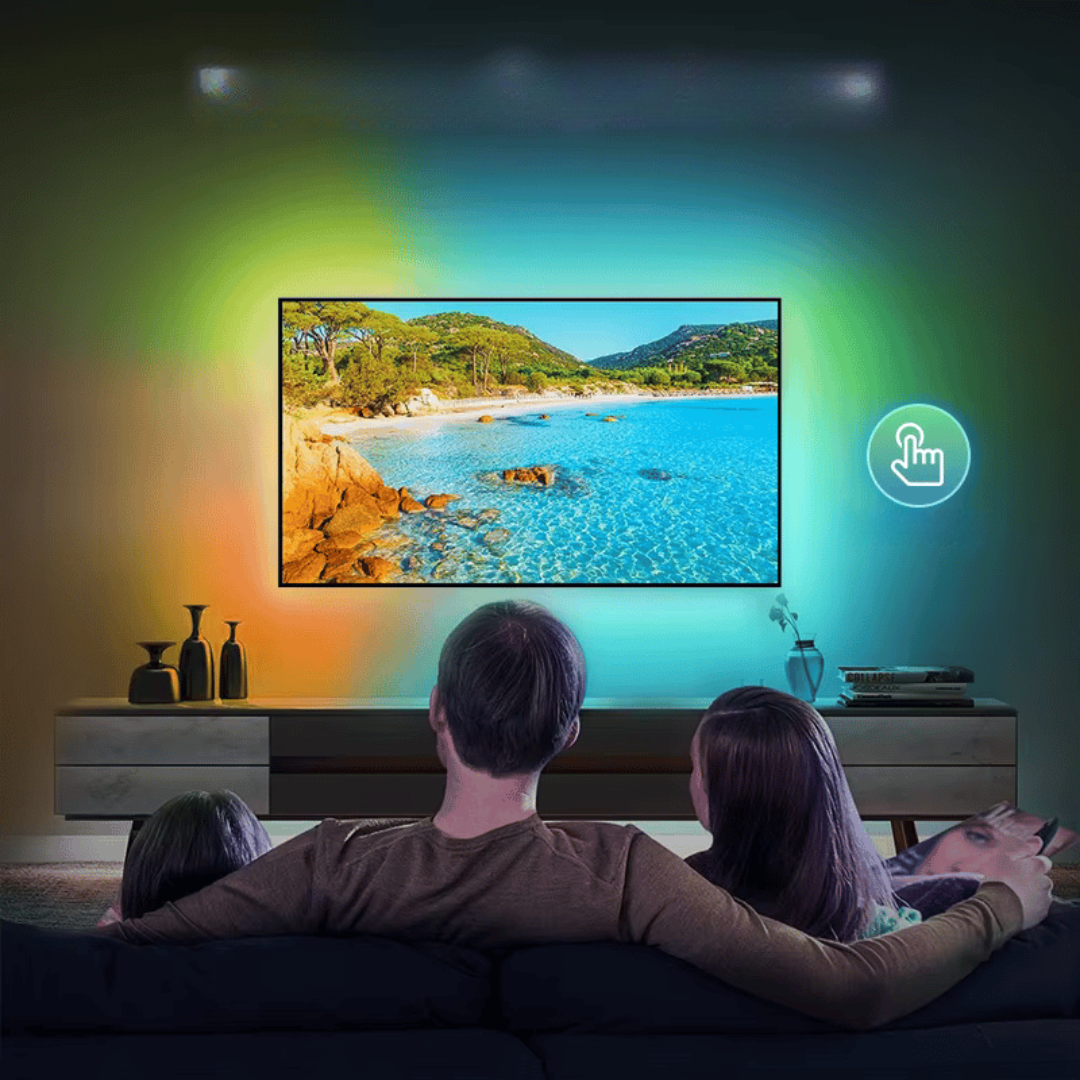 ColorCast – Synkroniserad LED-list för TV-skärmar