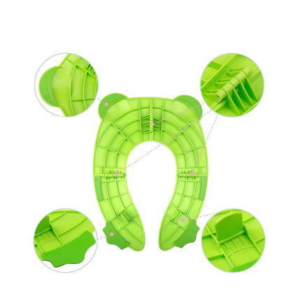 Hopfällbar toalettstol för potträning