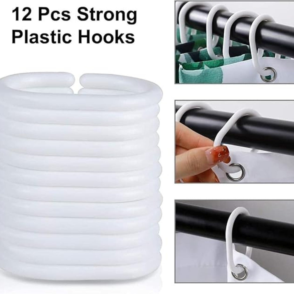 Tropiska Monstera Leaf Duschdraperi