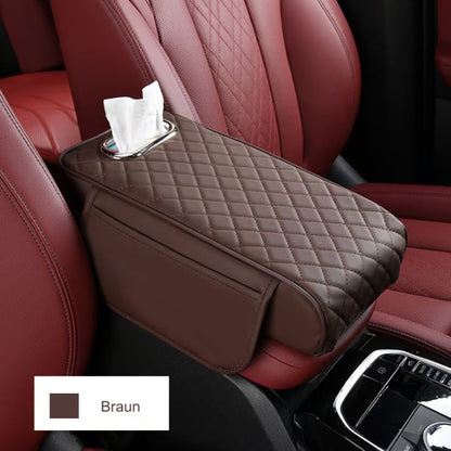 Carvallo - Bil-armstödsbox med näsdukshållare