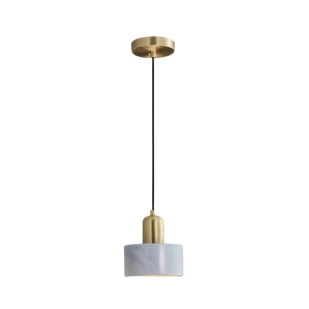Arca Design-hänglampa med gulddetalj – Modern hänglampa för matrum och vardagsrum