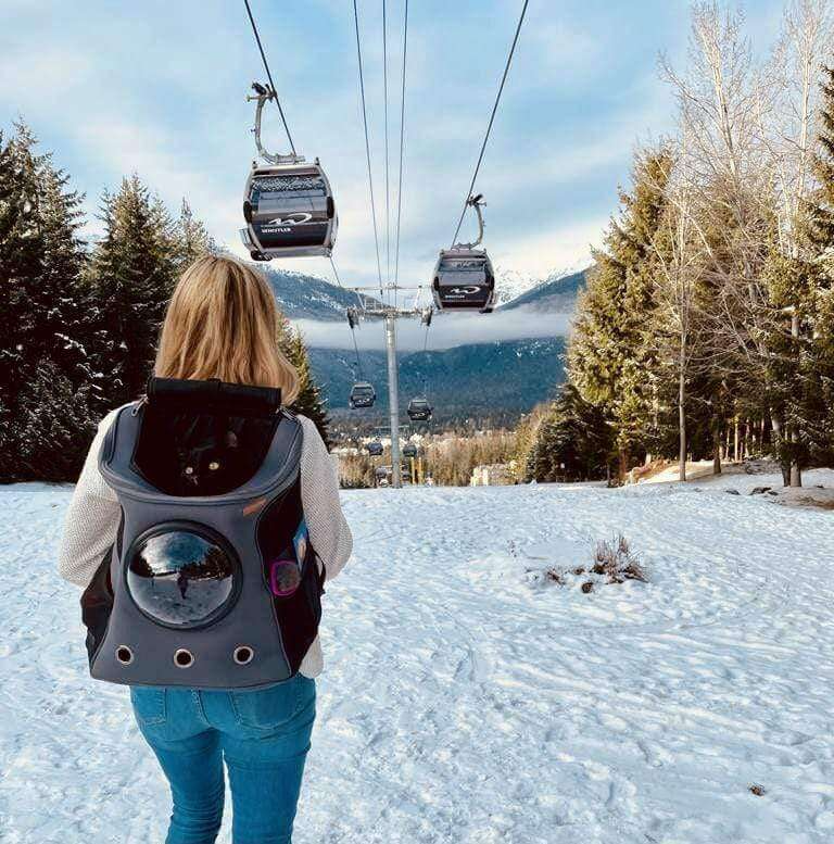 Rese kattryggsäck för större katter