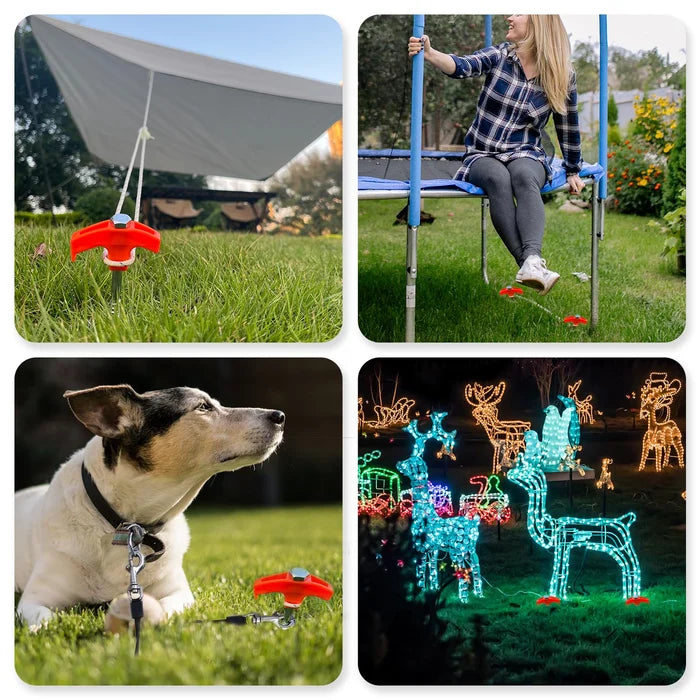 Carvallo | AnthorSafe - Rostfria tältpinnar av metall