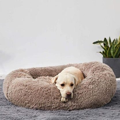 Ortopedisk Plush Donut Hundsäng