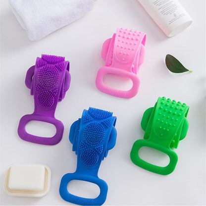 ScrubEase - Flexibel kroppsskrubbräm för djup rengöring och avkopplande duschar