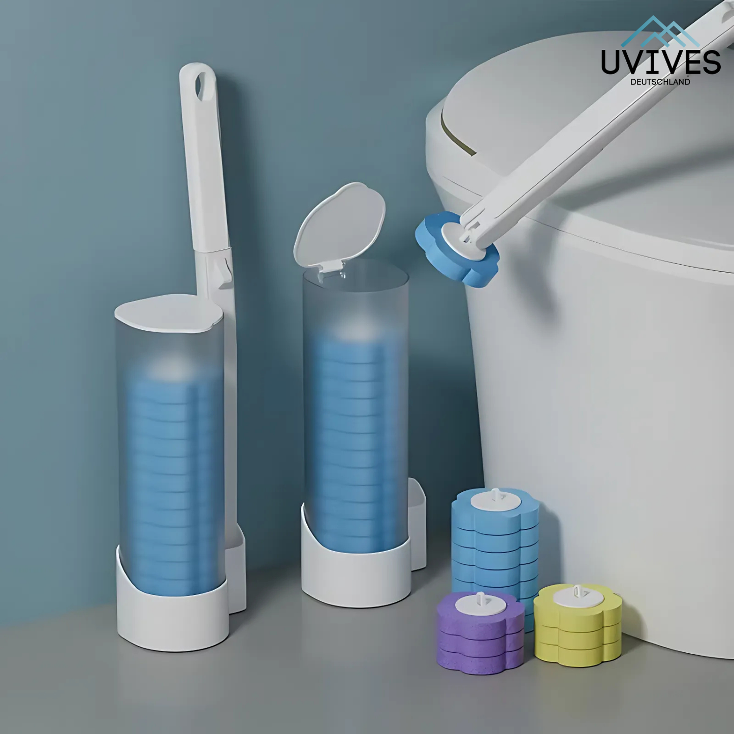 Carvallo – Hygieniskt ren toalett utan skrubbning