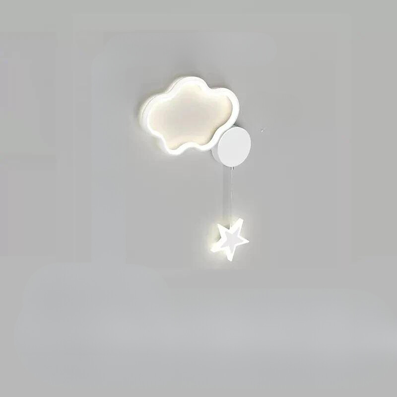 LumiDroom - Moln Stjärna Måne LED-Vägglampa