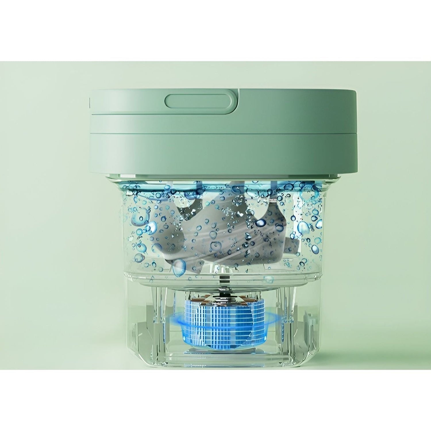 QuickSpin Tvättmaskin – Fällbar Mini Tvättmaskin med Torktumlare