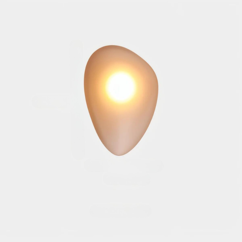 PebbleHue Vägglampa - LED Vägglampa i Glas i Nordisk Stil