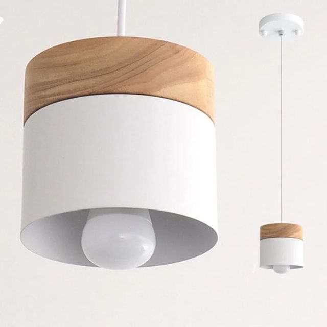 WoodGlow– Elegant cylindrisk pendel för moderna rum