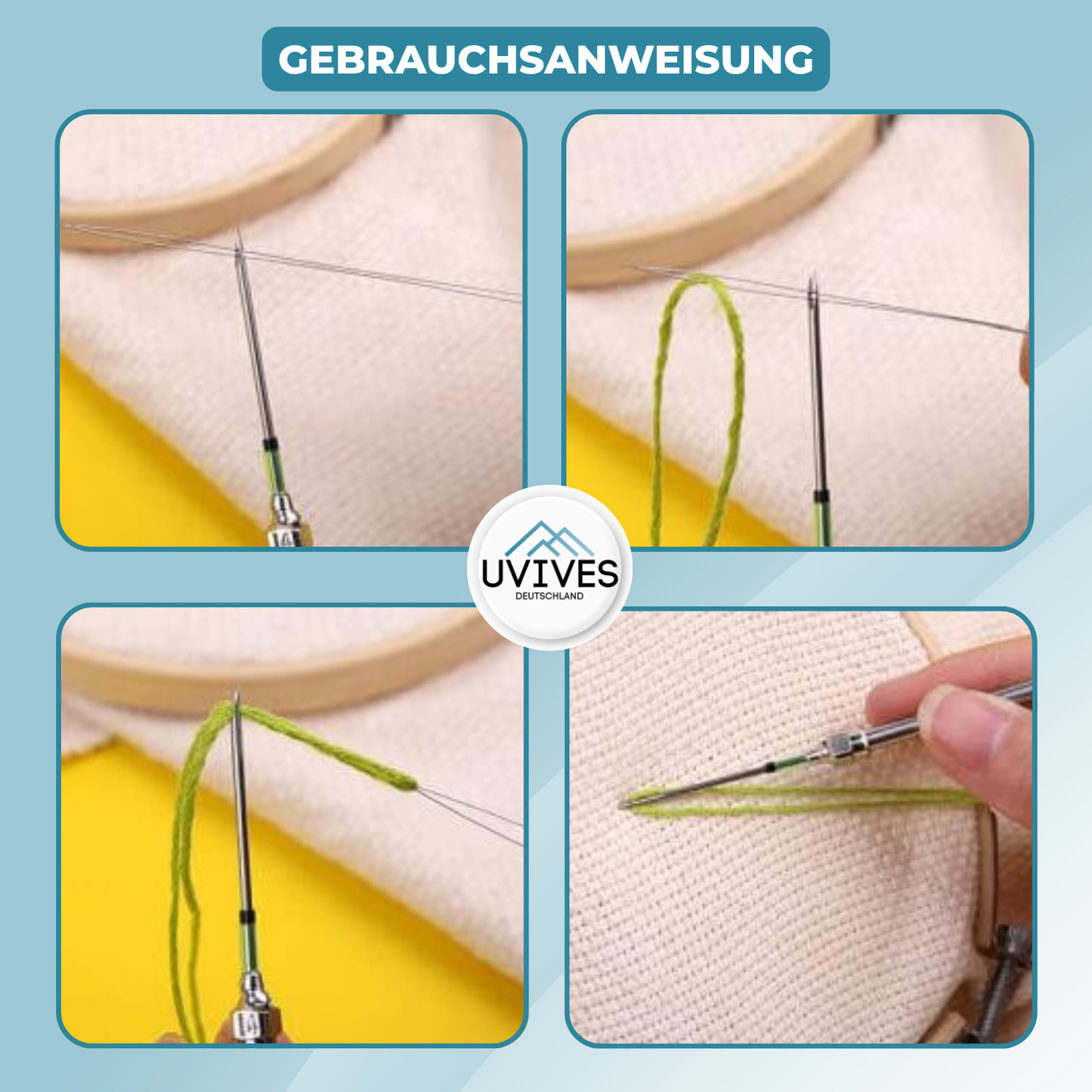 Carvallo – Stickkonst, så enkelt som aldrig förr!