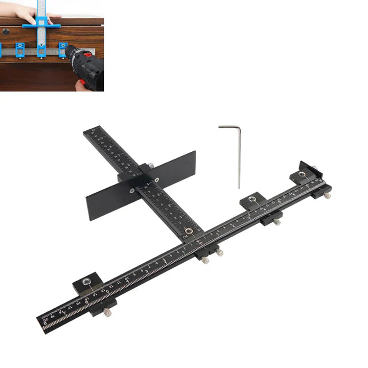 Precision stencil for exact drilling and installations