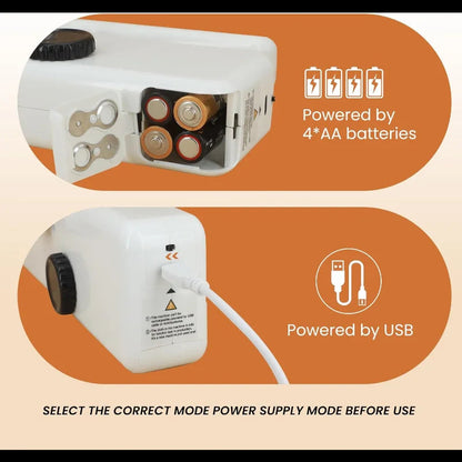 Mini bärbar symaskin – Elektrisk och lätt att använda