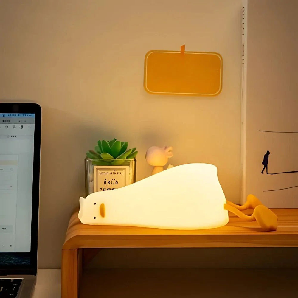 SquishyGlow – Bedårande lampa som aktiveras genom att klämma