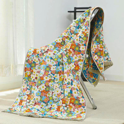 Opulent Flora Vändbar Handduk