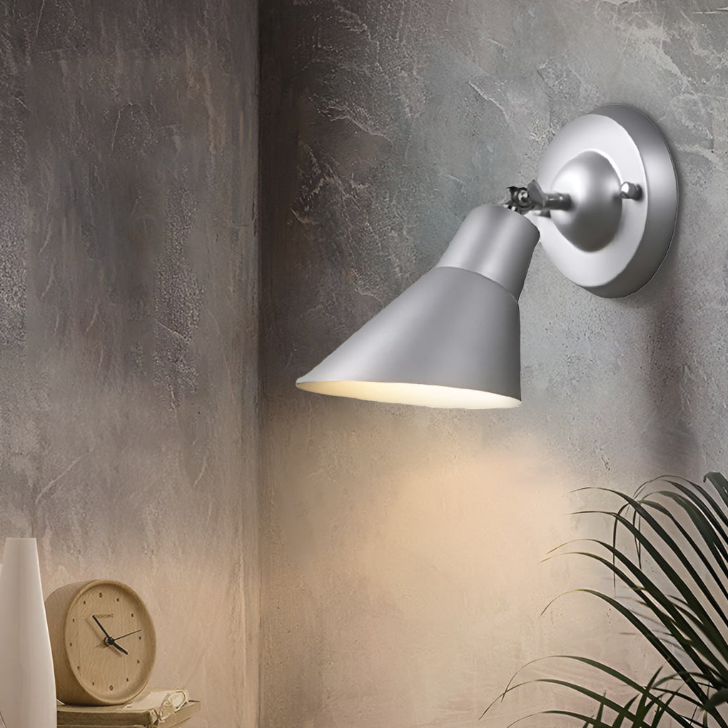 Justerbar modern väggsconce belysning plug-in vägglampa armatur